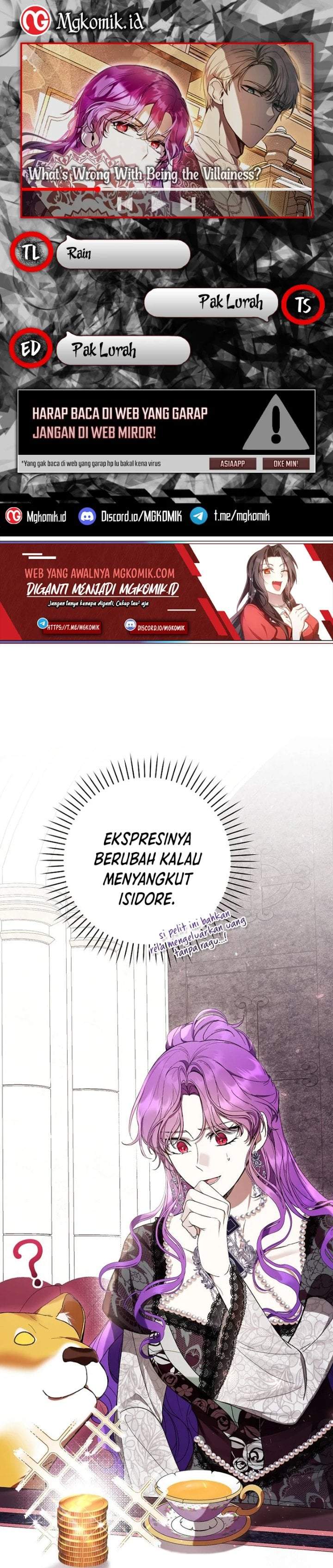What’s Wrong With Being the Villainess? Chapter 59
