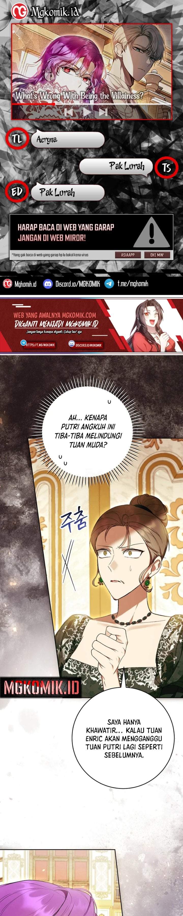 What’s Wrong With Being the Villainess? Chapter 61