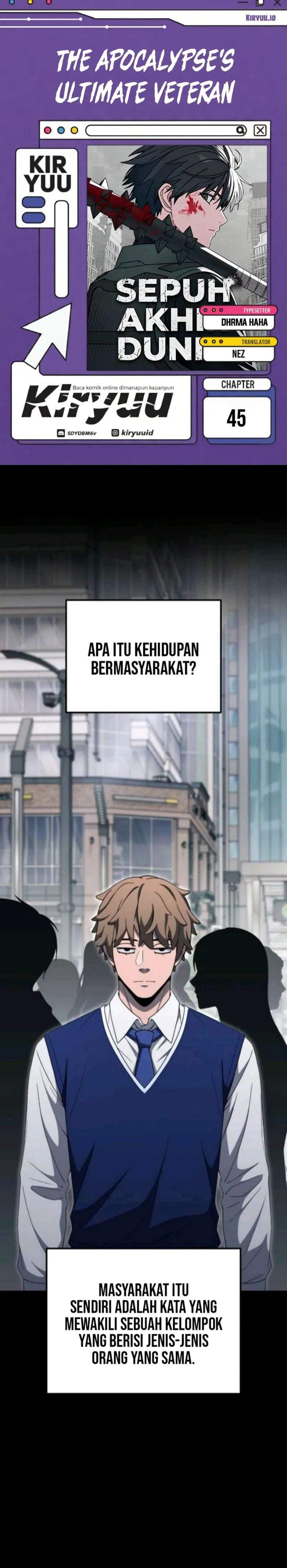 The Apocalypse’s Ultimate Veteran Chapter 45
