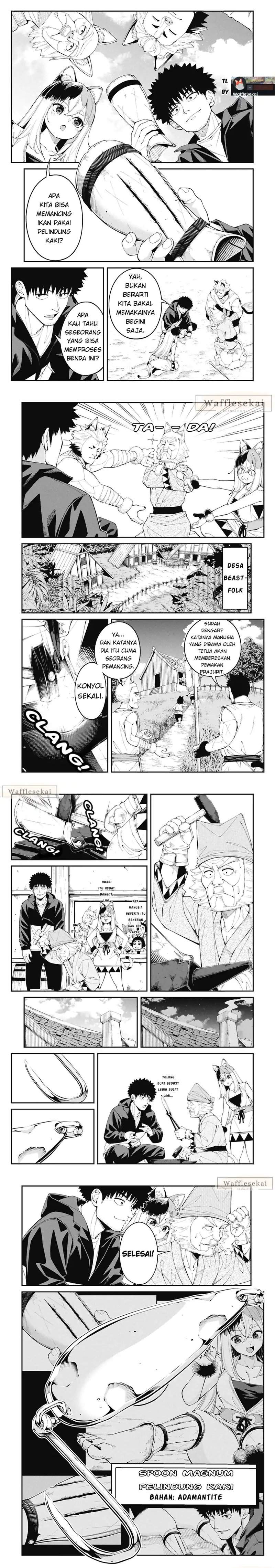 Tsurizao Hitotsu de Isekai Hourou Chapter 3.1