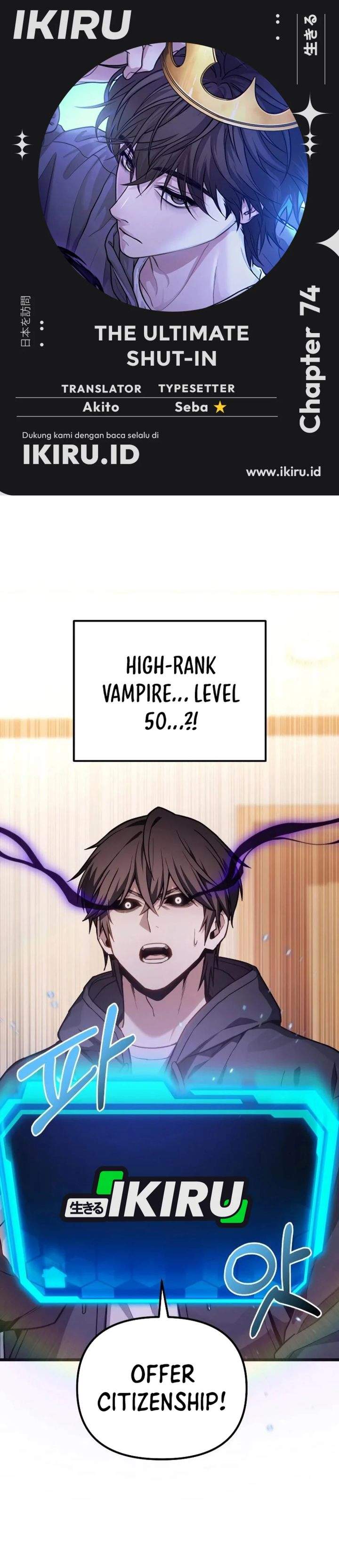 The Ultimate Shut-In Chapter 74