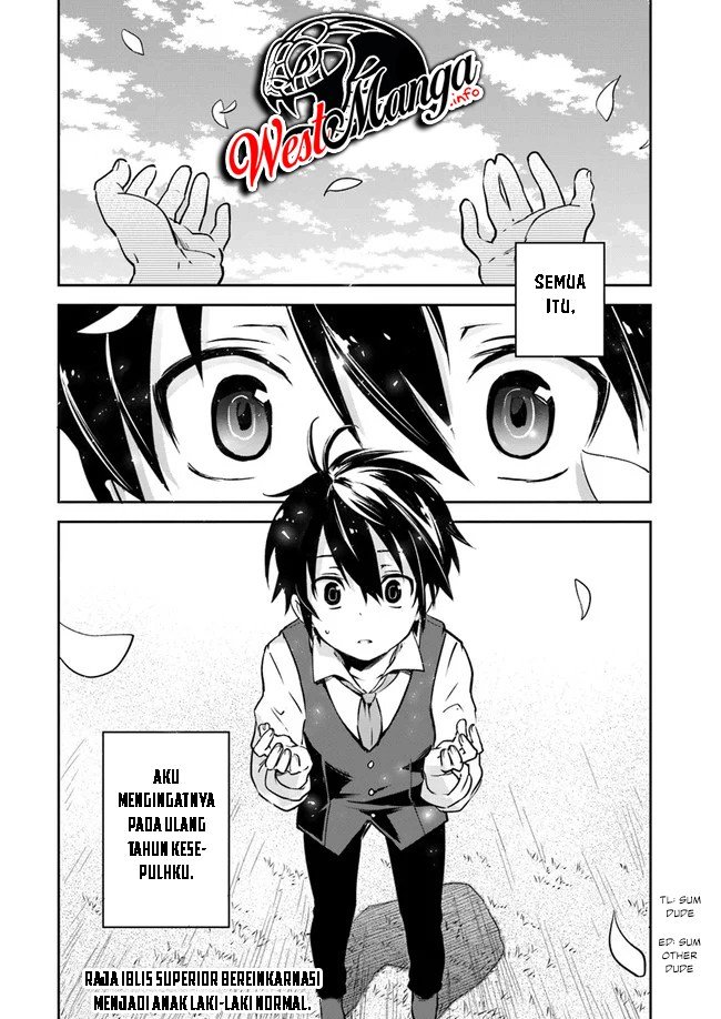 Henkyou Gurashi no Maou, Tensei shite Saikyou no Majutsushi ni naru Chapter 1.2
