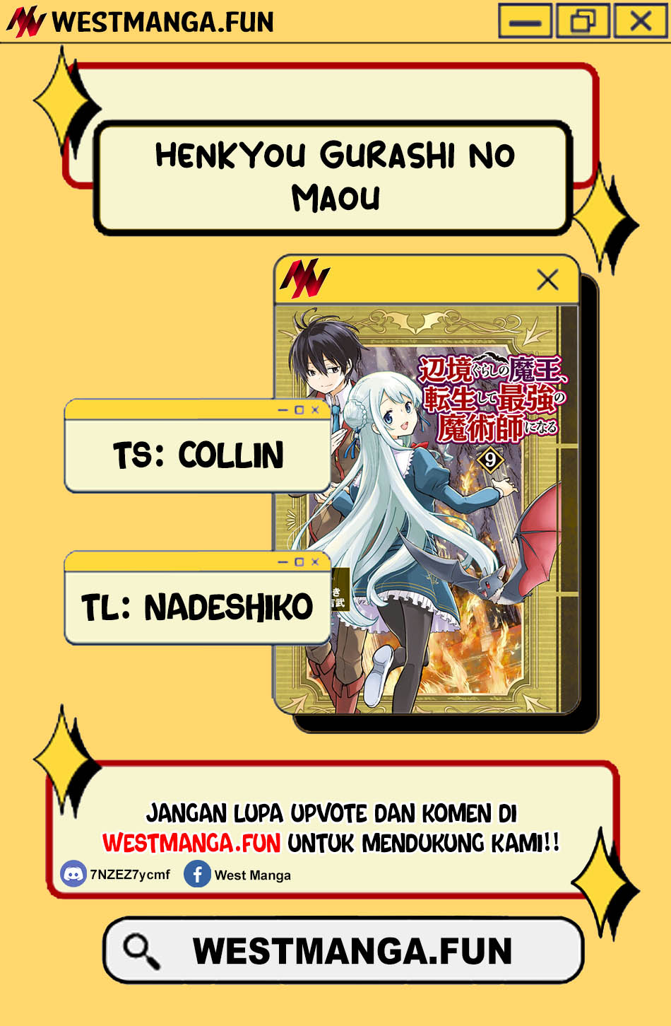 Henkyou Gurashi no Maou, Tensei shite Saikyou no Majutsushi ni naru Chapter 45