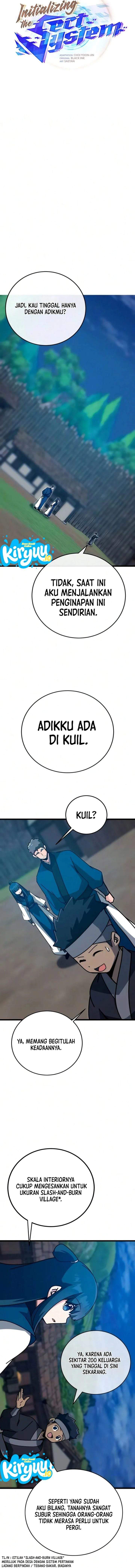 Initializing the Sect System Chapter 42