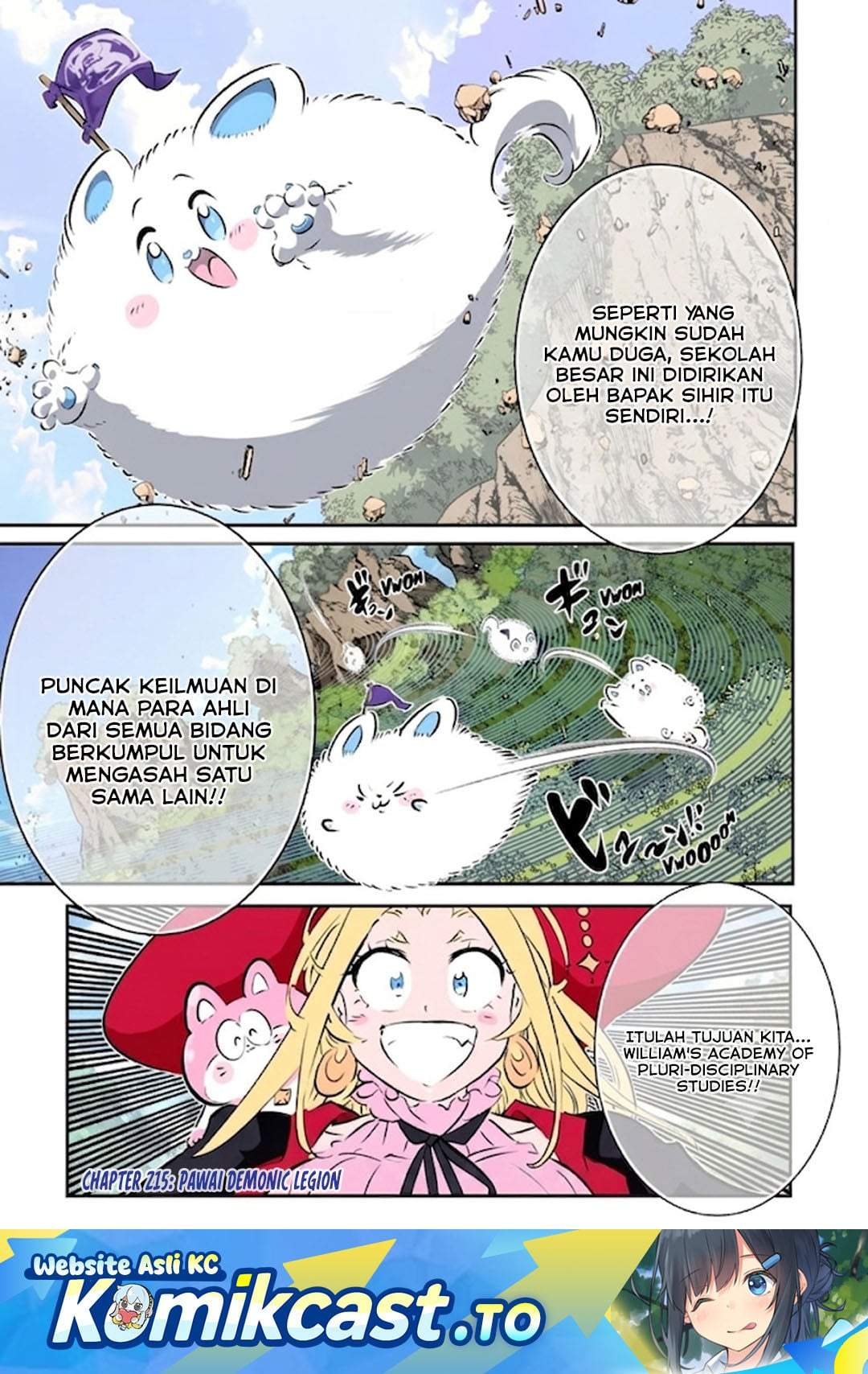 Tensei Shitara dai Nana Ouji dattanode, Kimamani Majutsu o Kiwamemasu Chapter 215