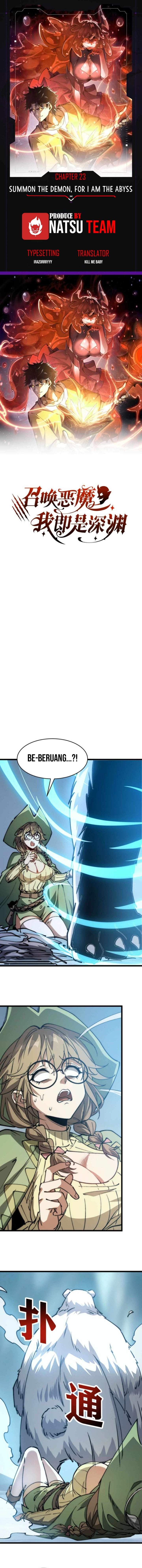 Summon The Demon, For I Am The Abyss Chapter 23