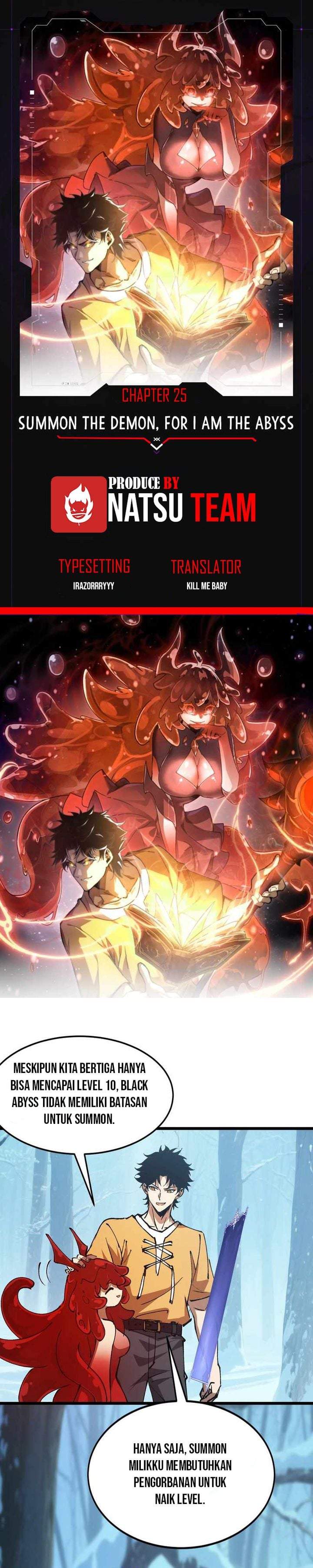Summon The Demon, For I Am The Abyss Chapter 25