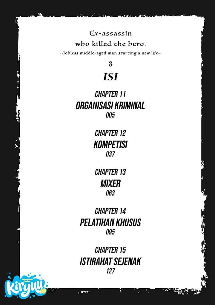 Ex-Assassin Who Killed the Hero: Jobless Middle-Aged Man Starting a New Life Chapter 11