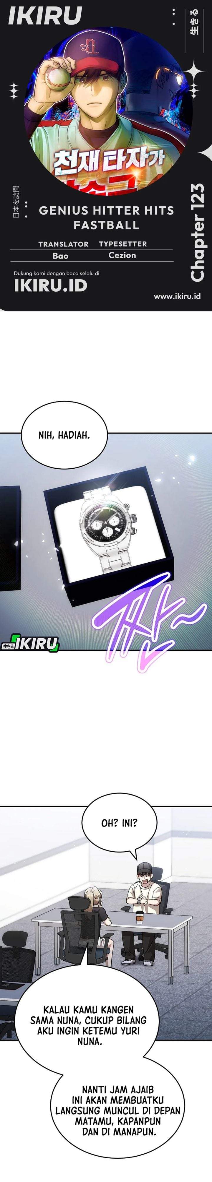 Genius Hitter Hits Fastball Chapter 123