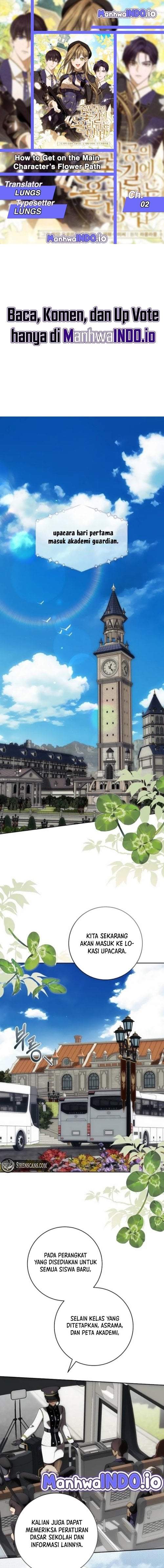 How to Get On the Main Character’s Flower Path Chapter 2