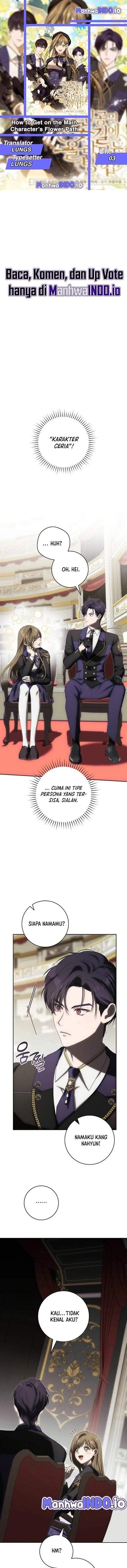 How to Get On the Main Character’s Flower Path Chapter 3