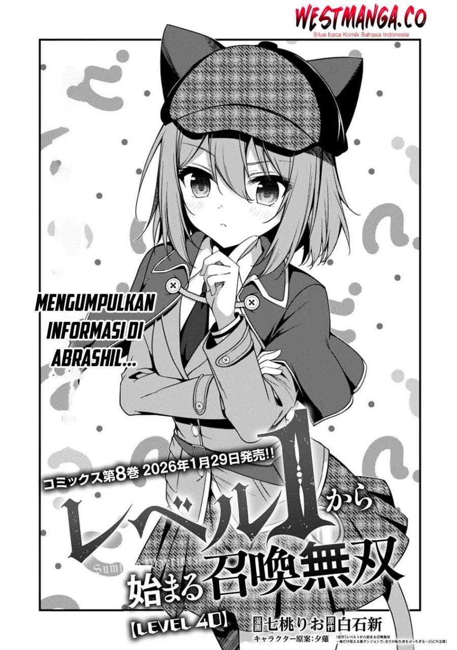 Level 1 kara Hajimaru Shoukan Musou Chapter 40