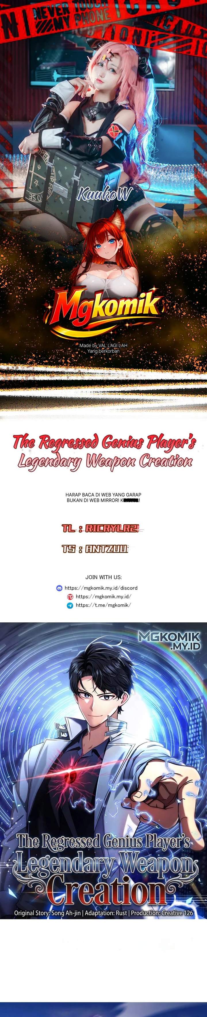 The Regressed Genius Player’s Legendary Weapon Creation Chapter 78