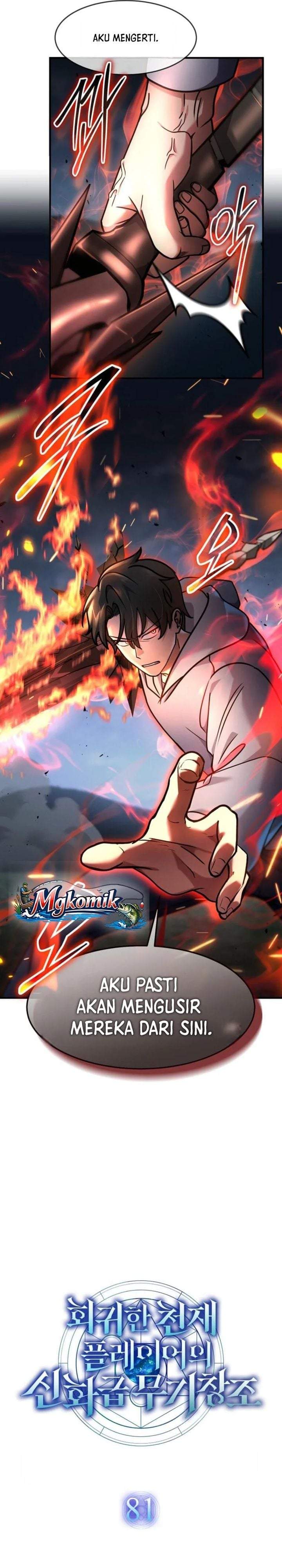 The Regressed Genius Player’s Legendary Weapon Creation Chapter 81