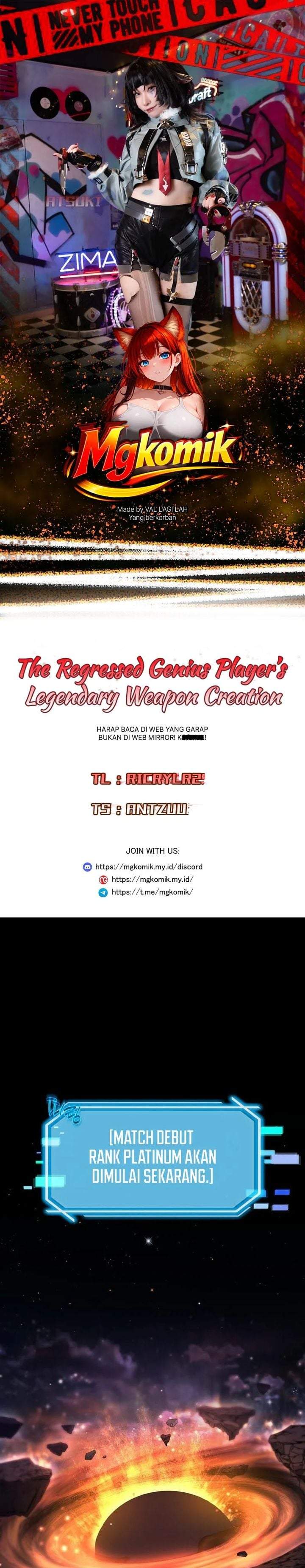The Regressed Genius Player’s Legendary Weapon Creation Chapter 87