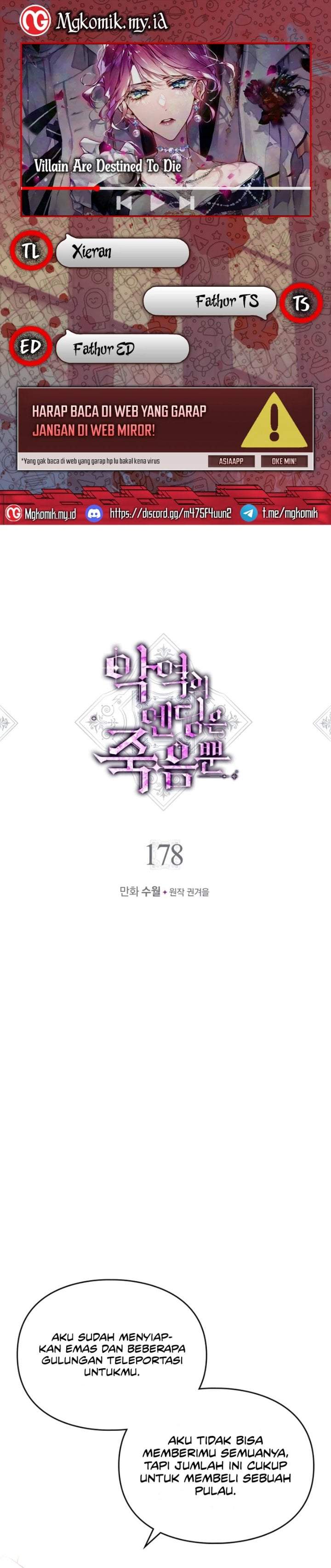 Villains Are Destined to Die Chapter 178
