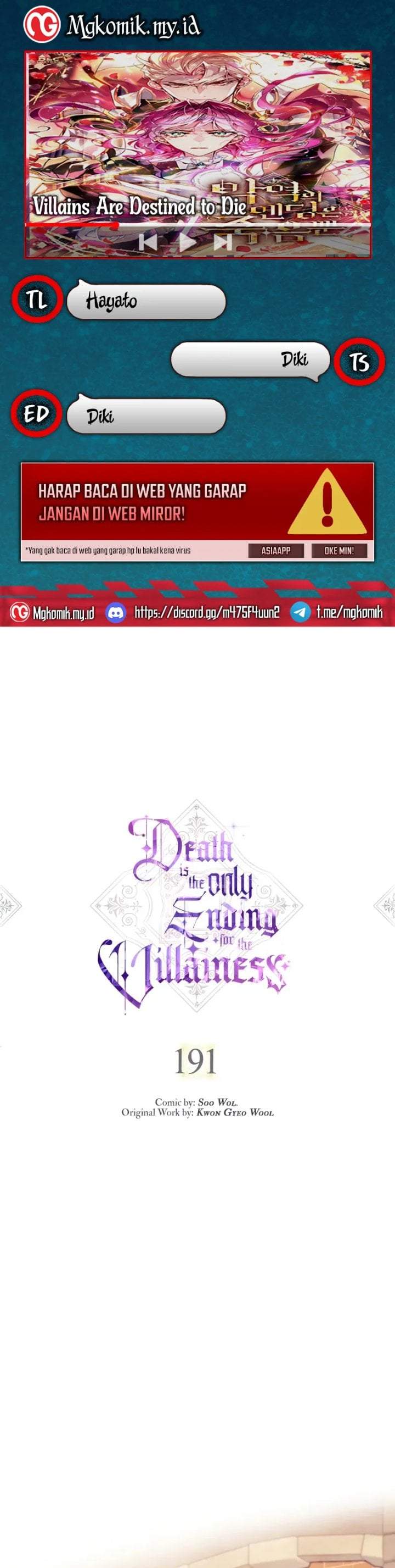 Villains Are Destined to Die Chapter 191