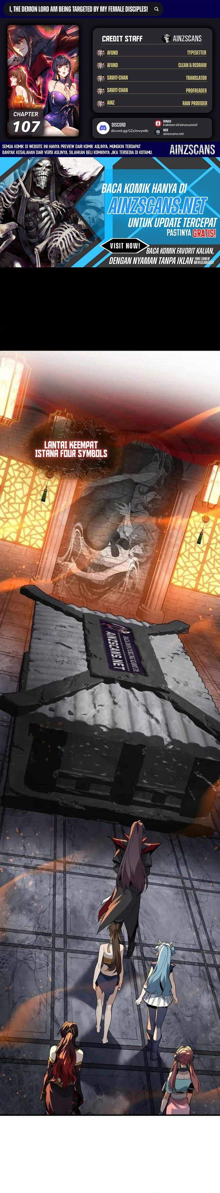 I Love the Demon Lord So Much That Even My Female Disciples Want to Kill Me Chapter 107