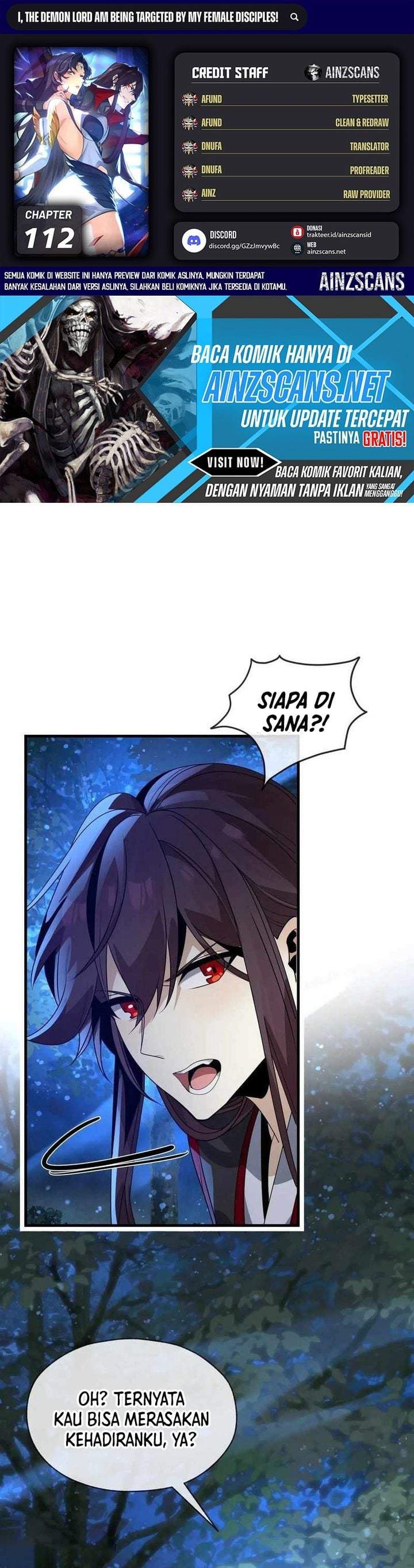 I Love the Demon Lord So Much That Even My Female Disciples Want to Kill Me Chapter 112