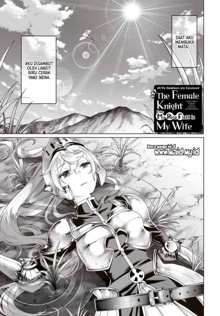 Tanbo de Hirotta Onna Kishi, Inaka de Ore no Yome da to Omowareteiru Chapter 40