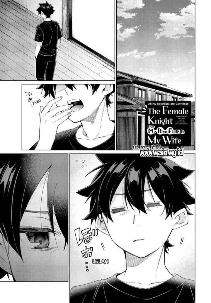 Tanbo de Hirotta Onna Kishi, Inaka de Ore no Yome da to Omowareteiru Chapter 43