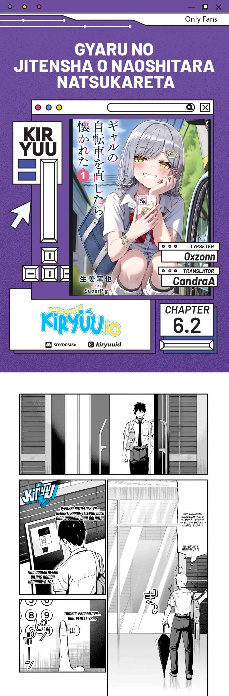 Gal no Jitensha wo Naoshitara Natsukareta Chapter 6.2