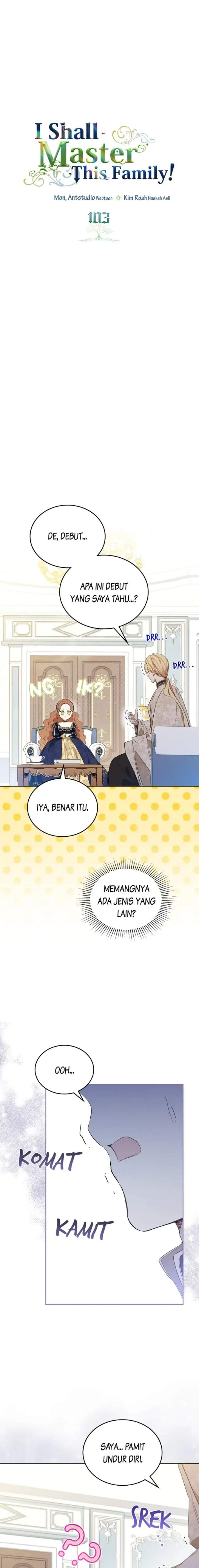 I Shall Master This Family! Chapter 103