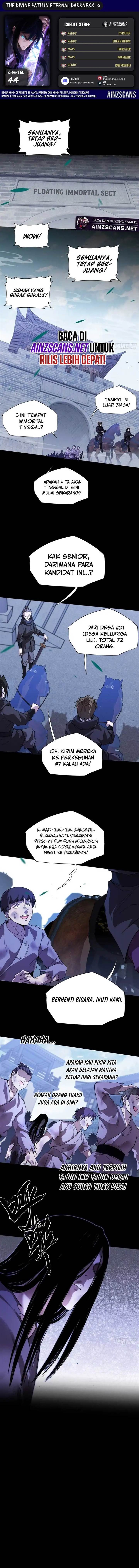The Divine Path in Eternal Darkness Chapter 44