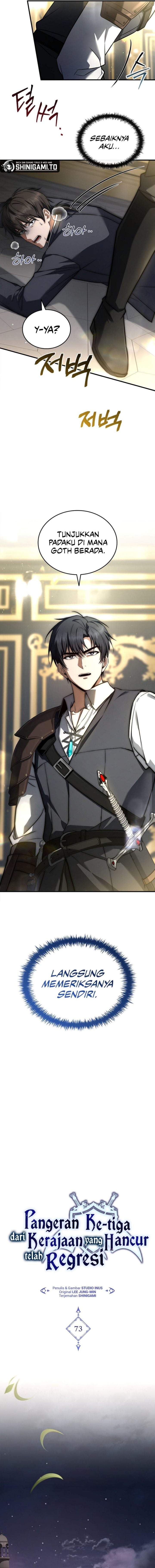 The Third Prince Of The Fallen Kingdom has Regressed Chapter 73
