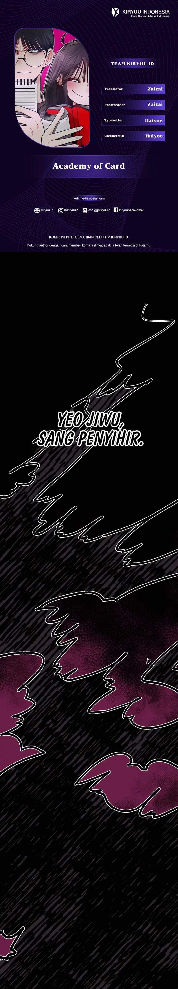 Academy of Card Chapter 2