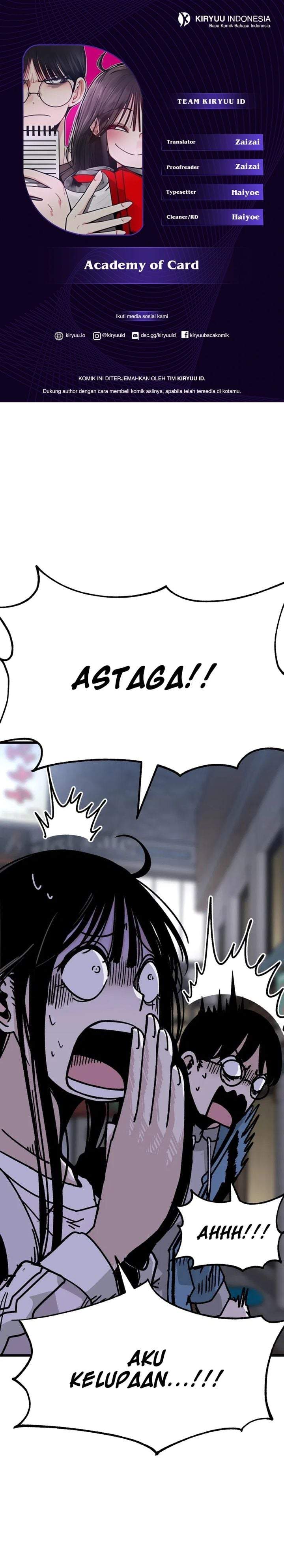 Academy of Card Chapter 4