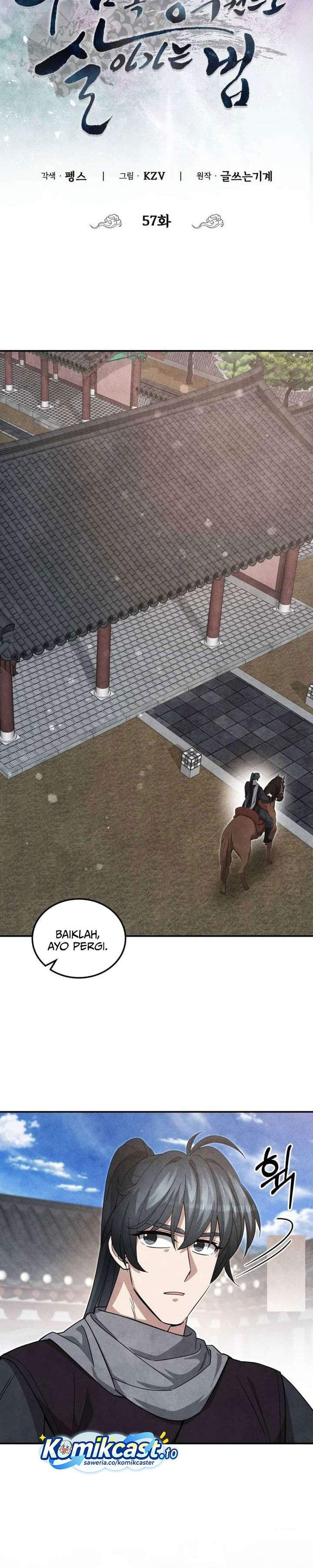 How to Live as a Civil Servant in Murim Chapter 57