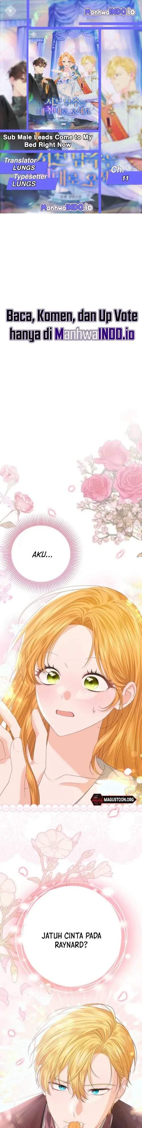 Get in My Bed, Supporting Male Leads! Chapter 11