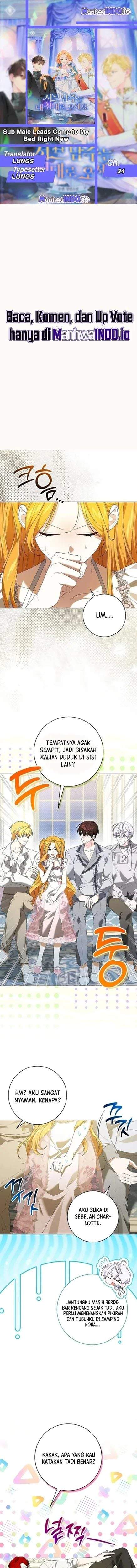 Get in My Bed, Supporting Male Leads! Chapter 34