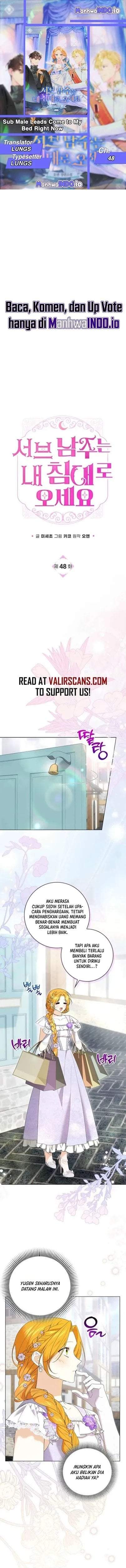 Get in My Bed, Supporting Male Leads! Chapter 48
