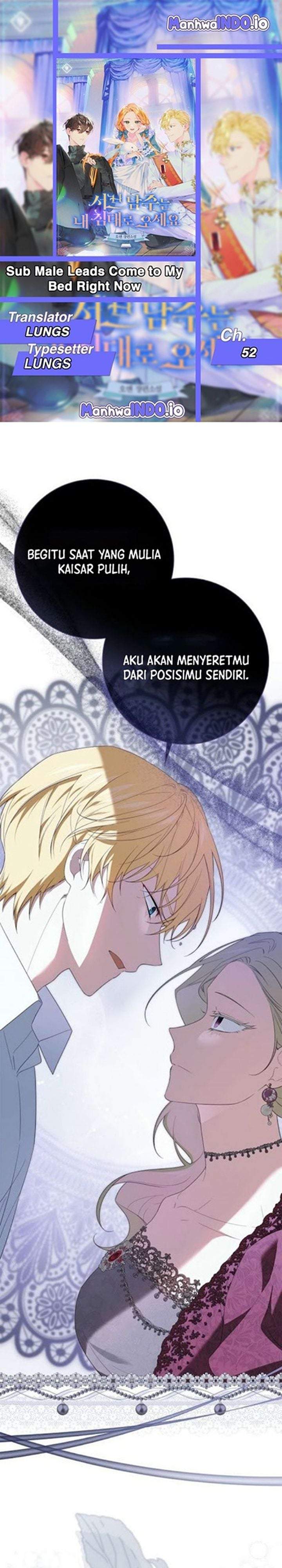 Get in My Bed, Supporting Male Leads! Chapter 52