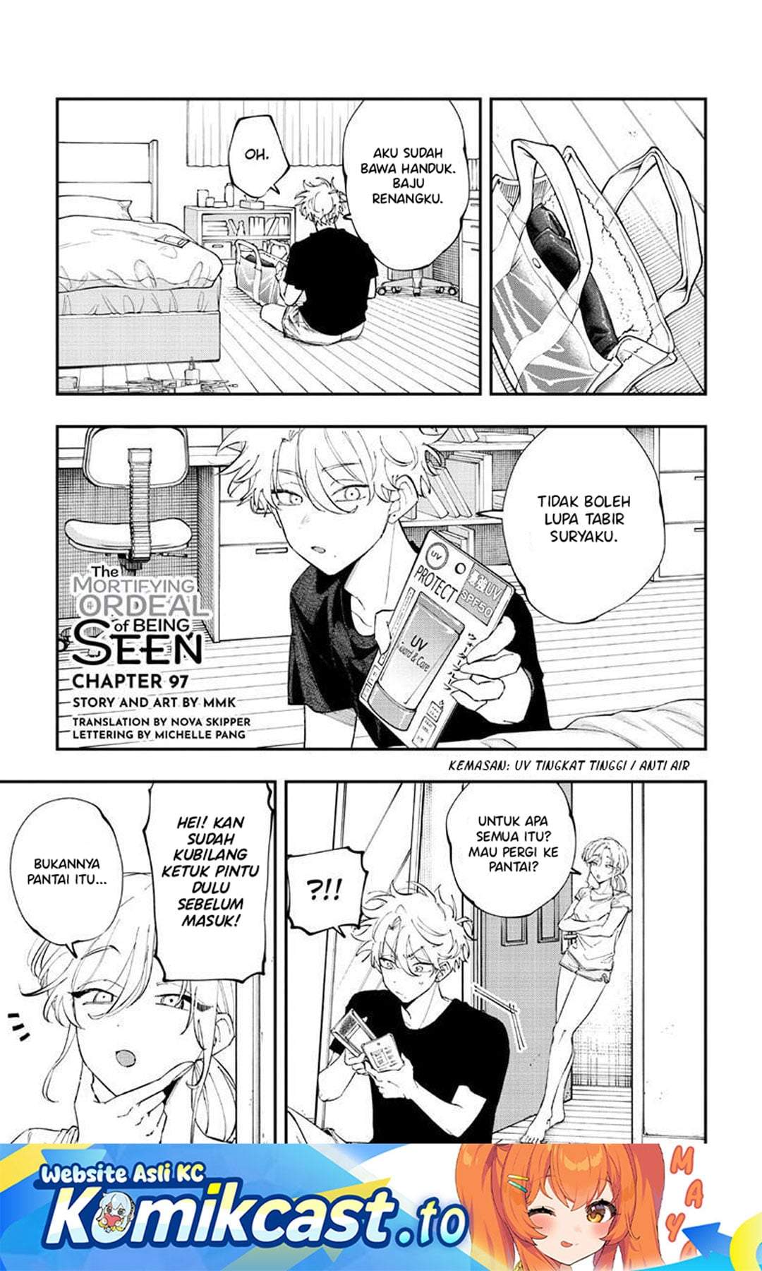 Tonari no Seki no Yatsu ga Souiu Me de Mitekuru Chapter 97