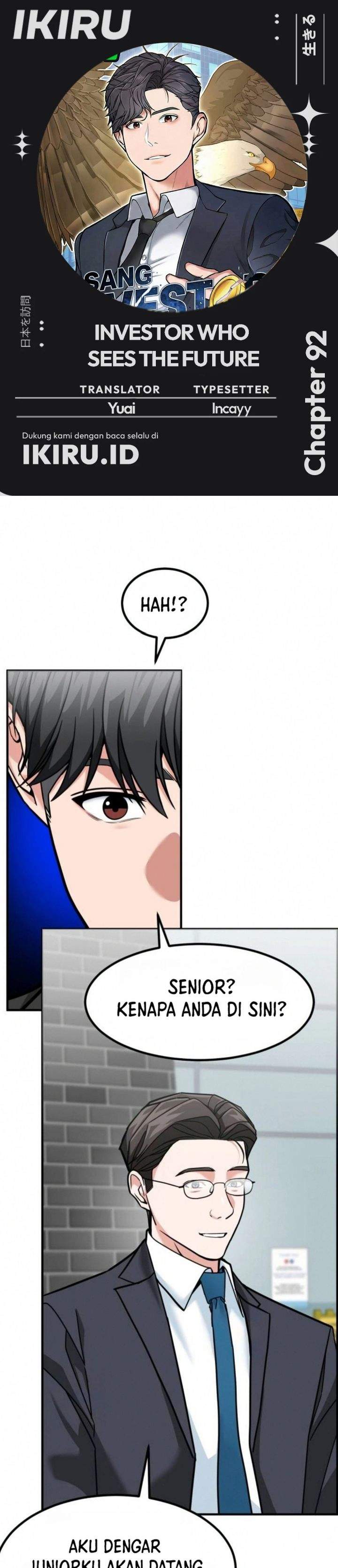 The Investor Who Sees The Future Chapter 92