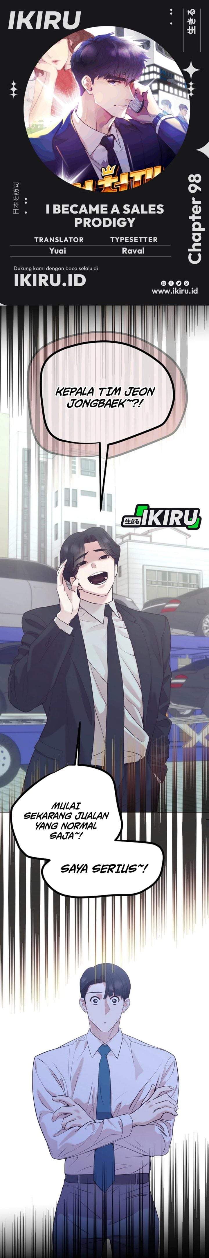 I Became a Sales Prodigy Chapter 98
