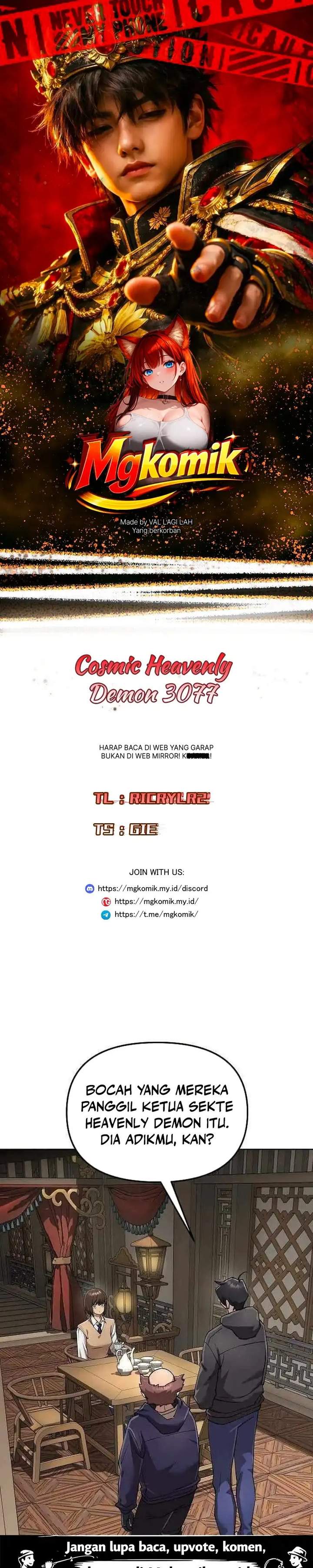 Cosmic Heavenly Demon 3077 Chapter 85