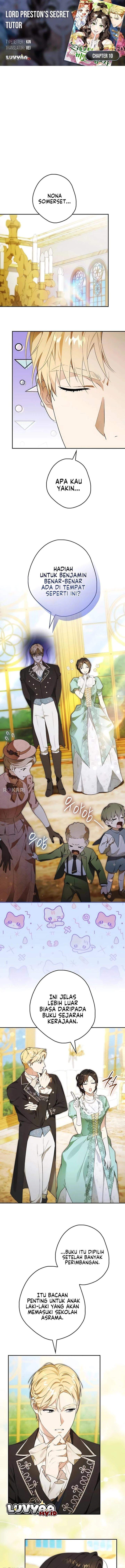 Lord Preston’s Secret Tutor Chapter 10