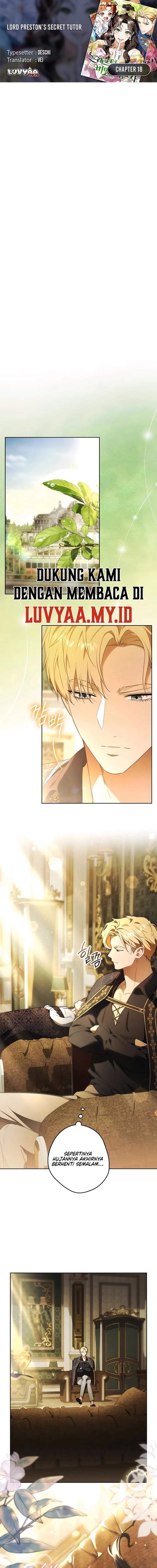 Lord Preston’s Secret Tutor Chapter 18