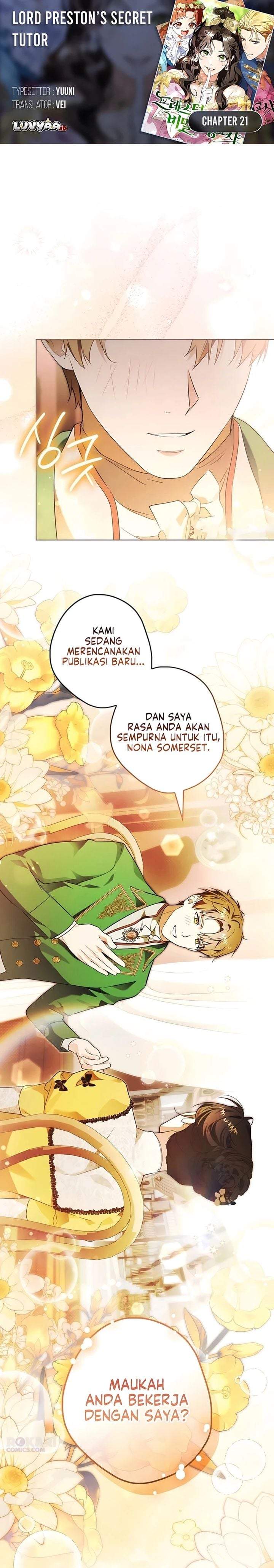 Lord Preston’s Secret Tutor Chapter 21