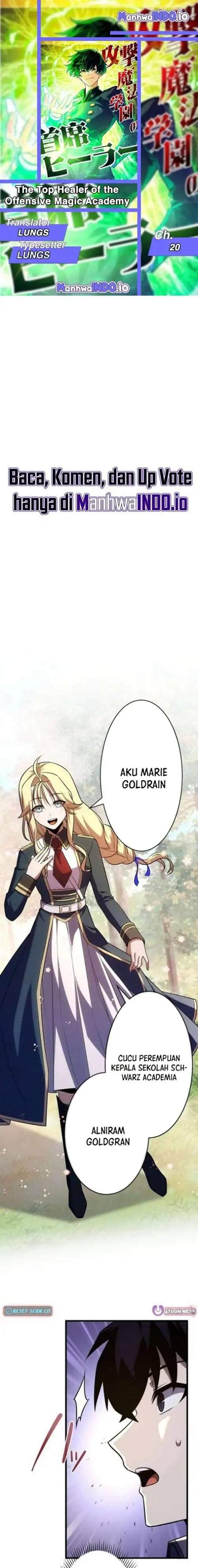The Top Healer of the Offensive Magic Academy Chapter 20