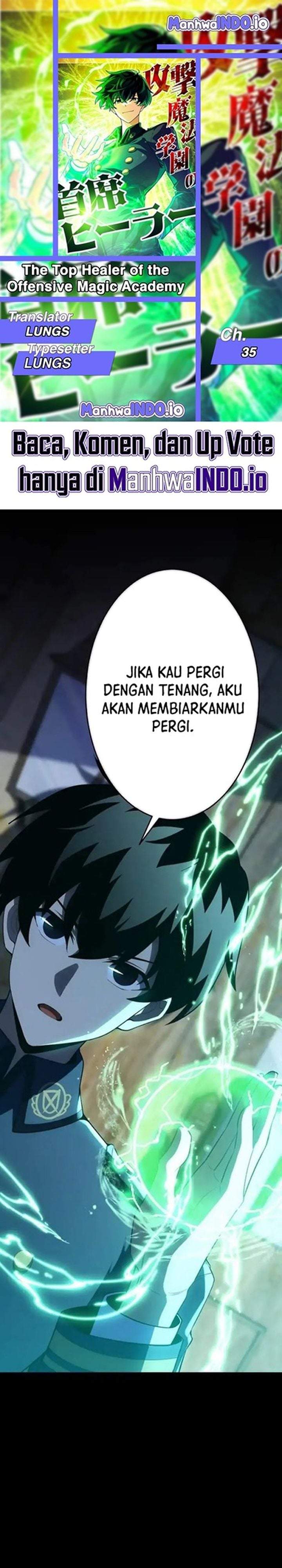 The Top Healer of the Offensive Magic Academy Chapter 35