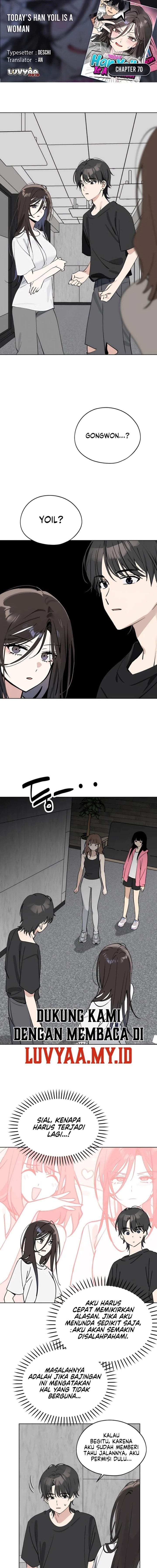 Today’s Han Yoil is a Woman Chapter 70