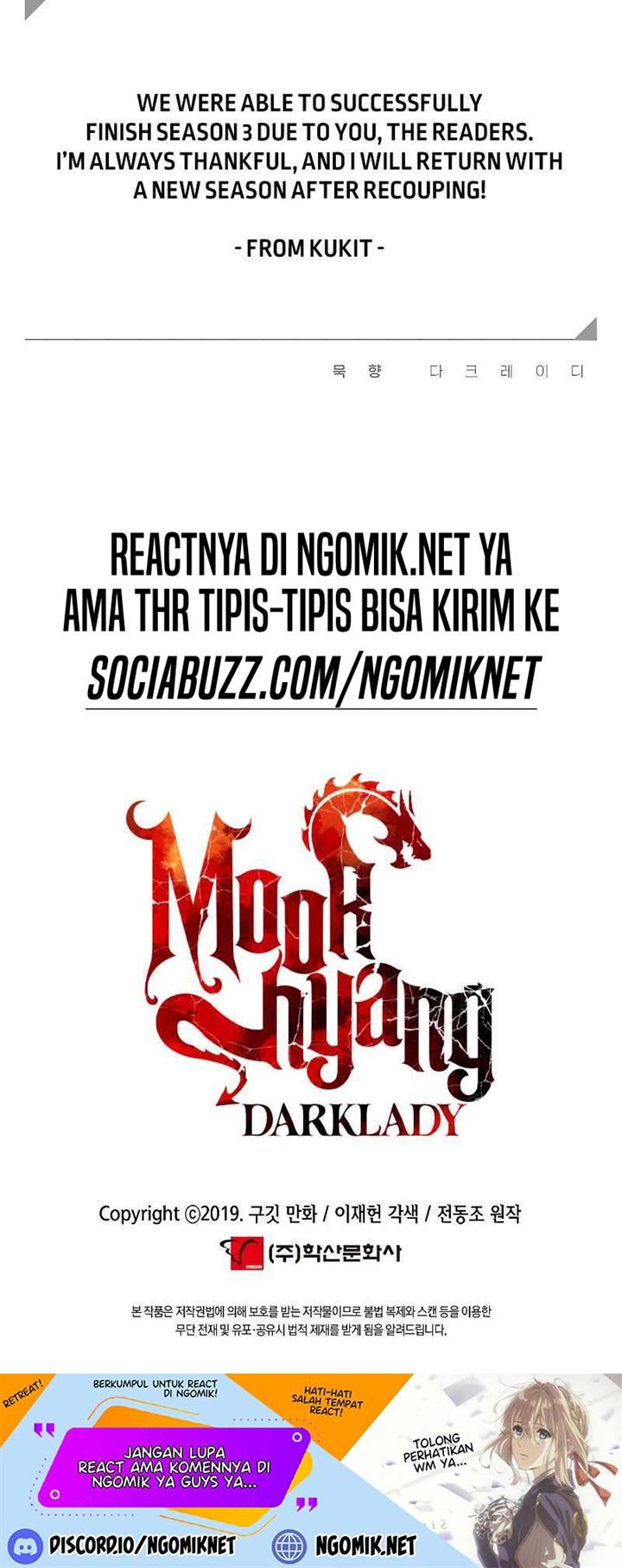 MookHyang – Dark Lady Chapter 167