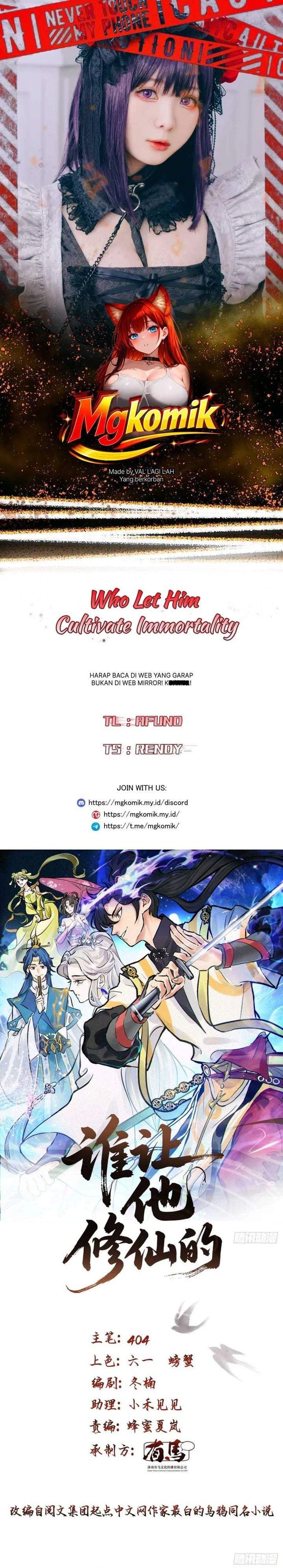 Who Let Him Cultivate Immortality?! Chapter 13