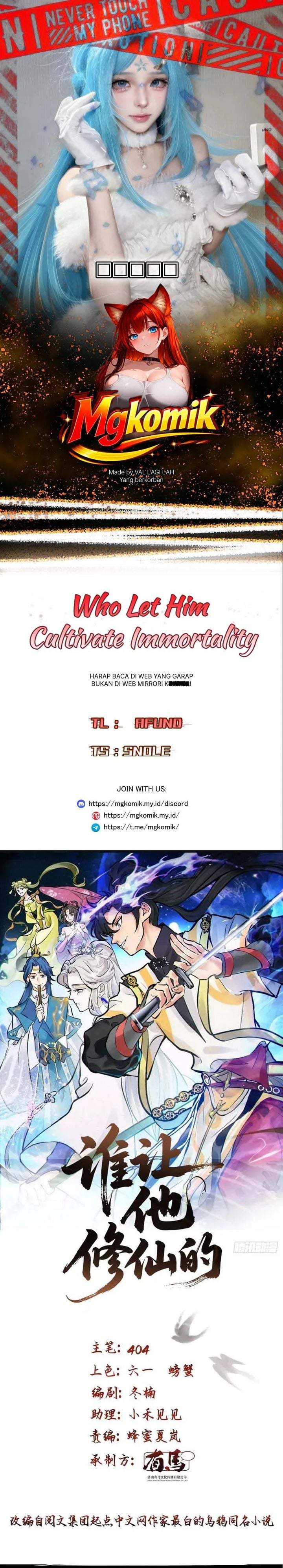 Who Let Him Cultivate Immortality?! Chapter 14