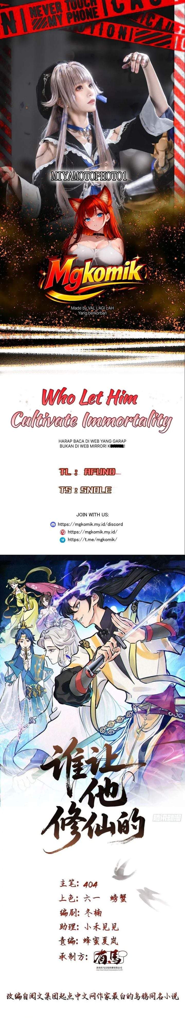 Who Let Him Cultivate Immortality?! Chapter 16